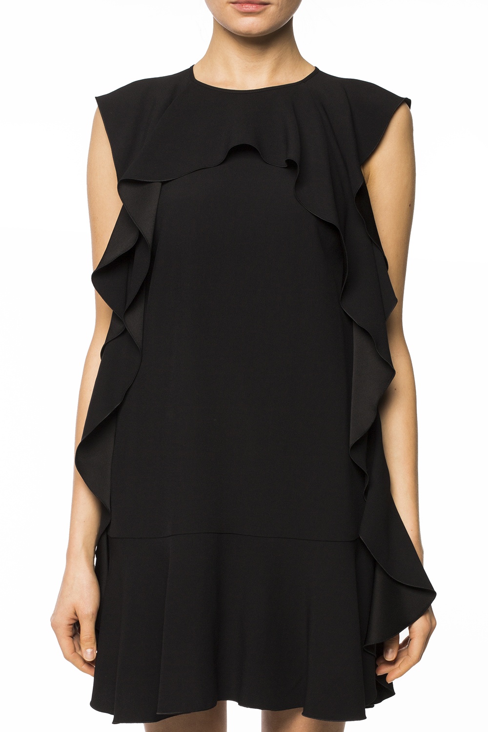 Valentino ruffle outlet dress